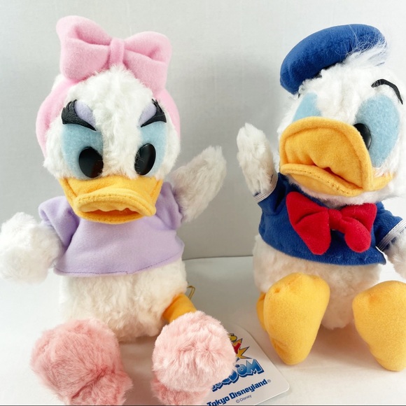 Japanese Disney Donald Daisy Duck Plush Stuffed Animals - Picture 3 of 13